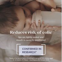 Difrax LOVI Mammafeel Dynamic Bottle Teat - Slow